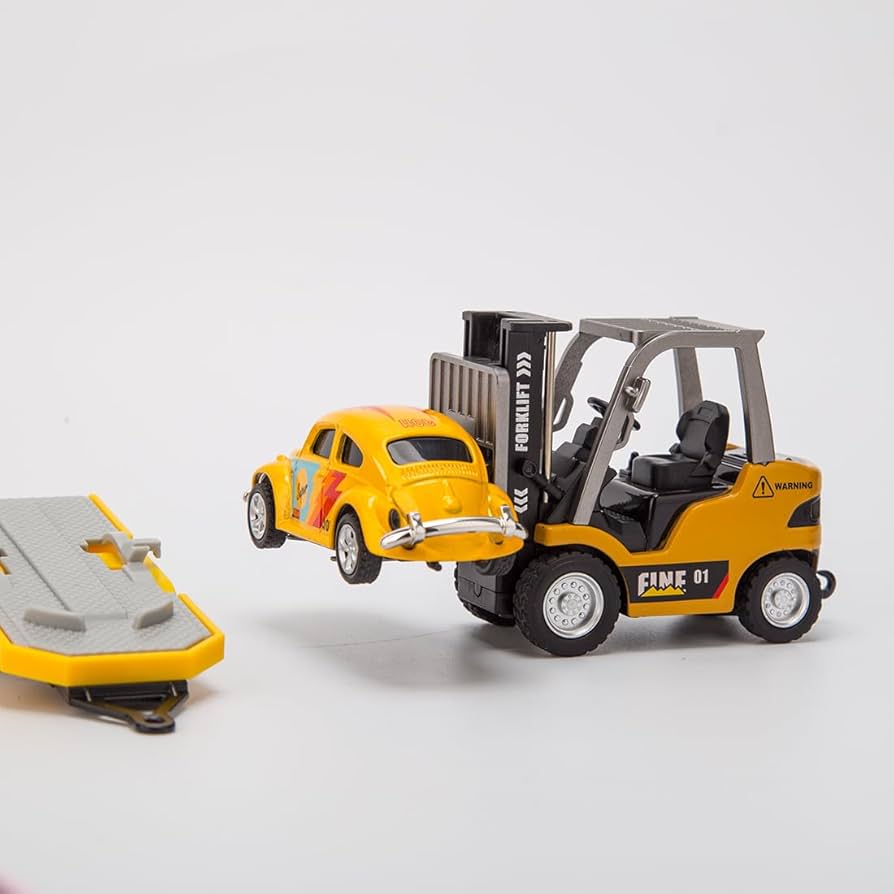 Amazon.co.jp: YounggDiy 1/64ミニRCフォークリフト、10KM/h充電